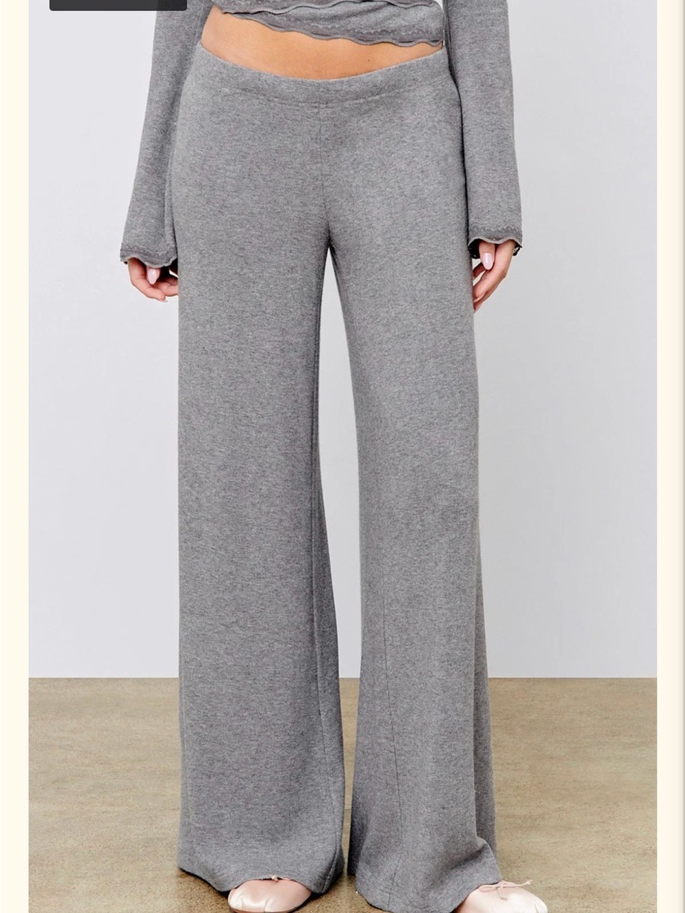 Phe Phe Lounge Pant Dark Heather Grey